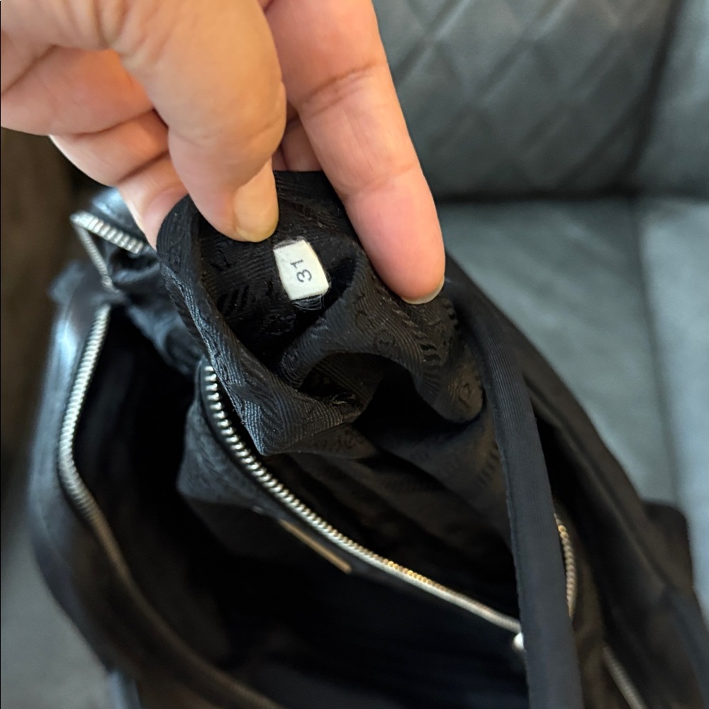 Prada Black Nylon Men's Briefcase - Picture 9 of 9